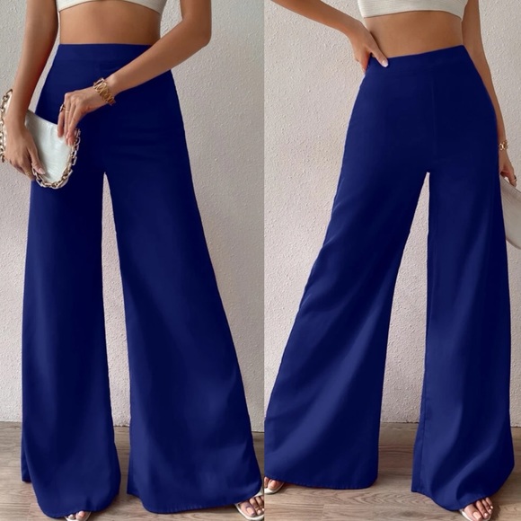 Comfy high waisted wide leg pants - Picture 11 of 16